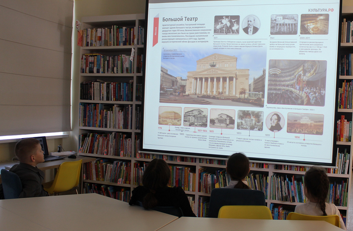 У истоков русского театра – экскурс в историю в  Кшаушской сельской библиотеке